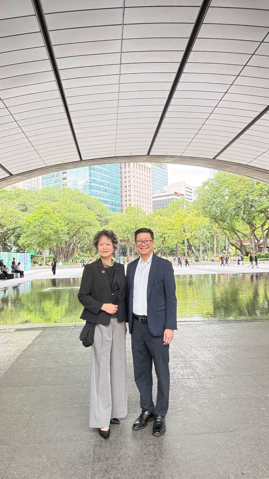 每次來Makati的Ayala Triangle Garden